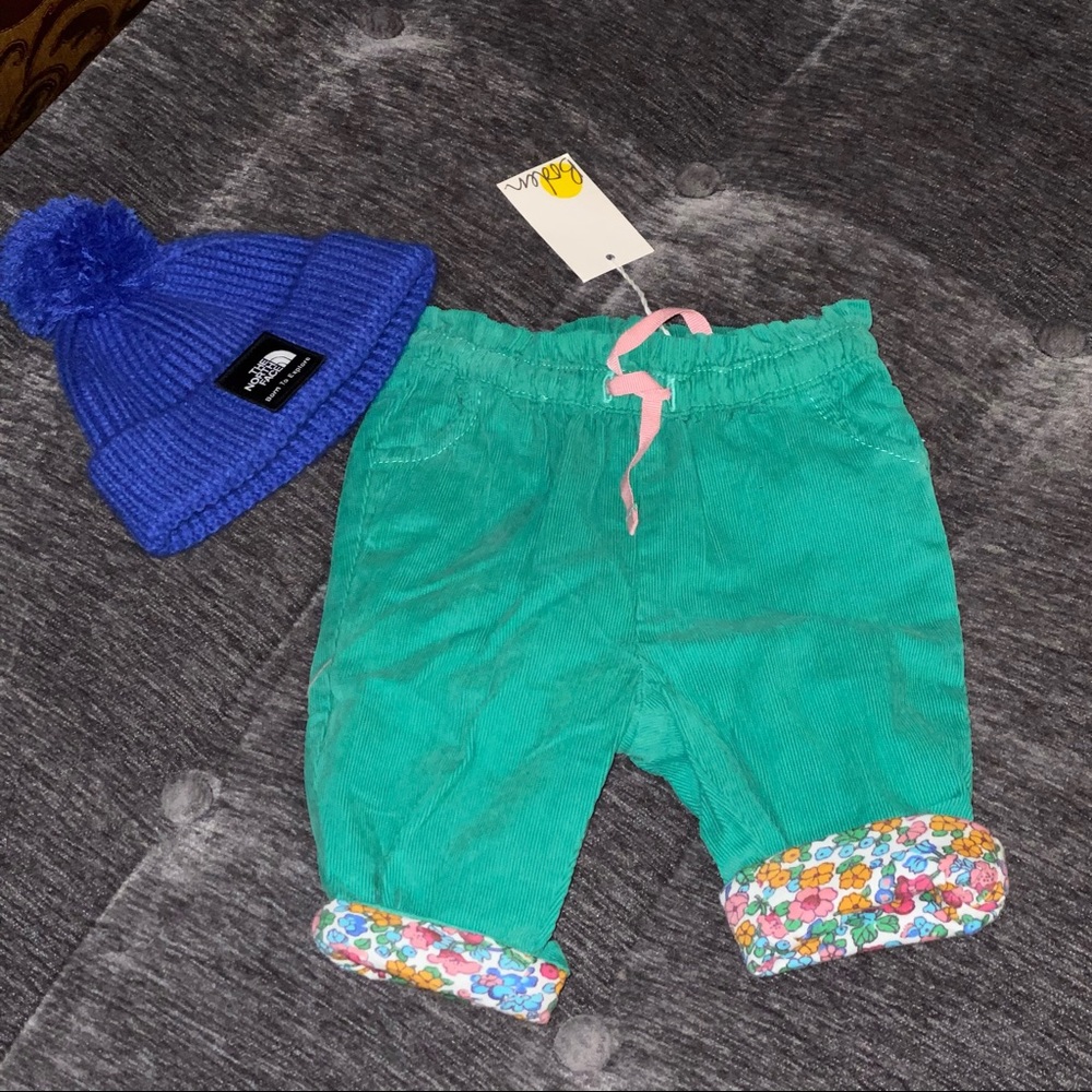 Mini baby boden pants 3-6 months nwt